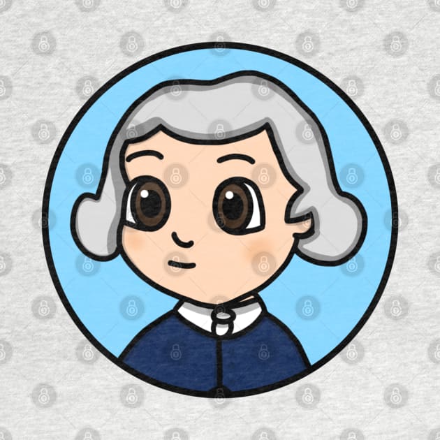 Patriot Portrait - Chibi Joseph Warren (Large Print) by Aeriskate